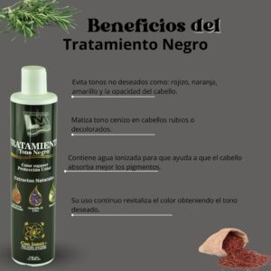 Tratamiento & Matizante Tono Negro 340ml