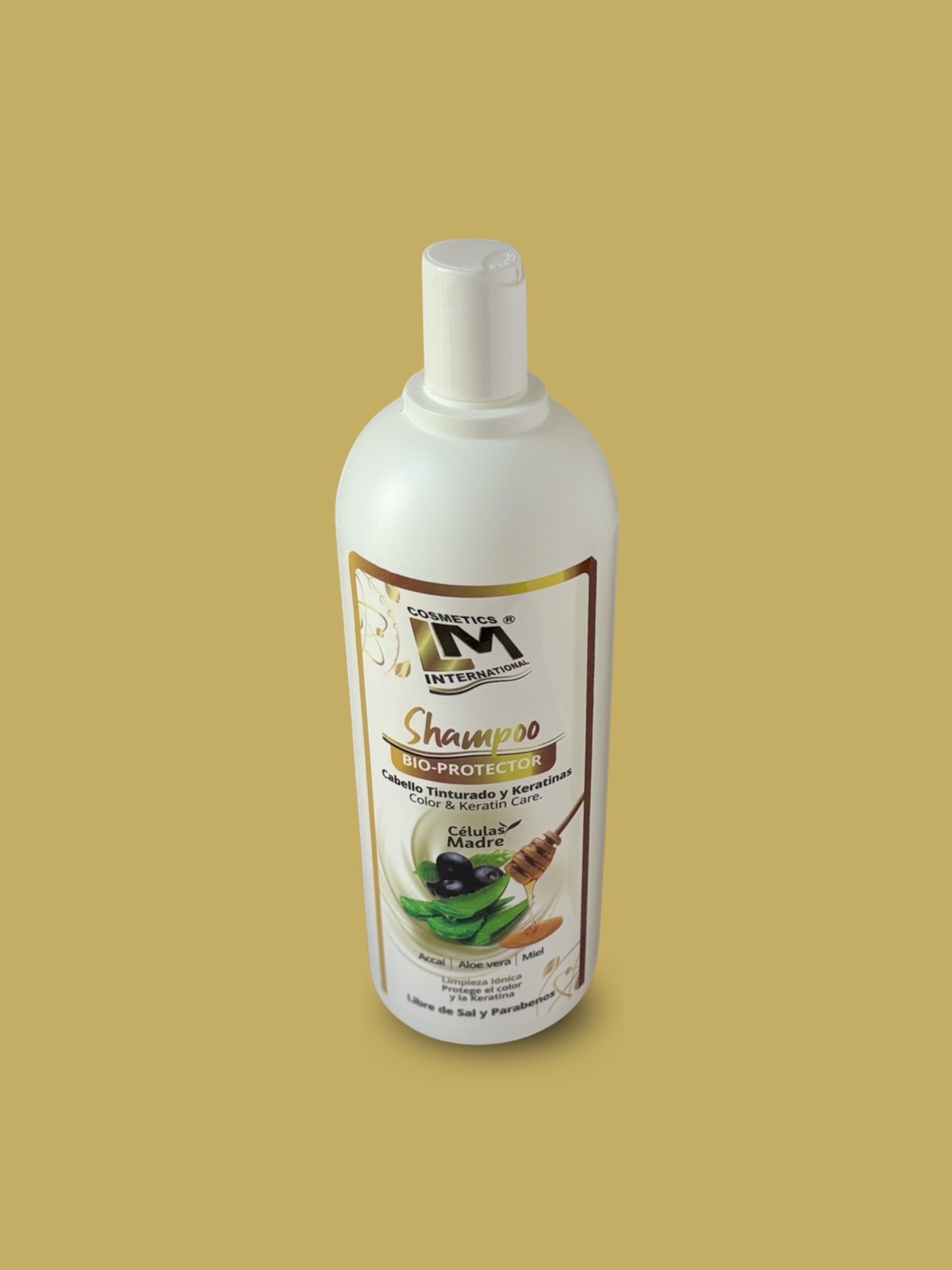 Shampoo Bio-Protector cabello tinturado y keratinas 1L